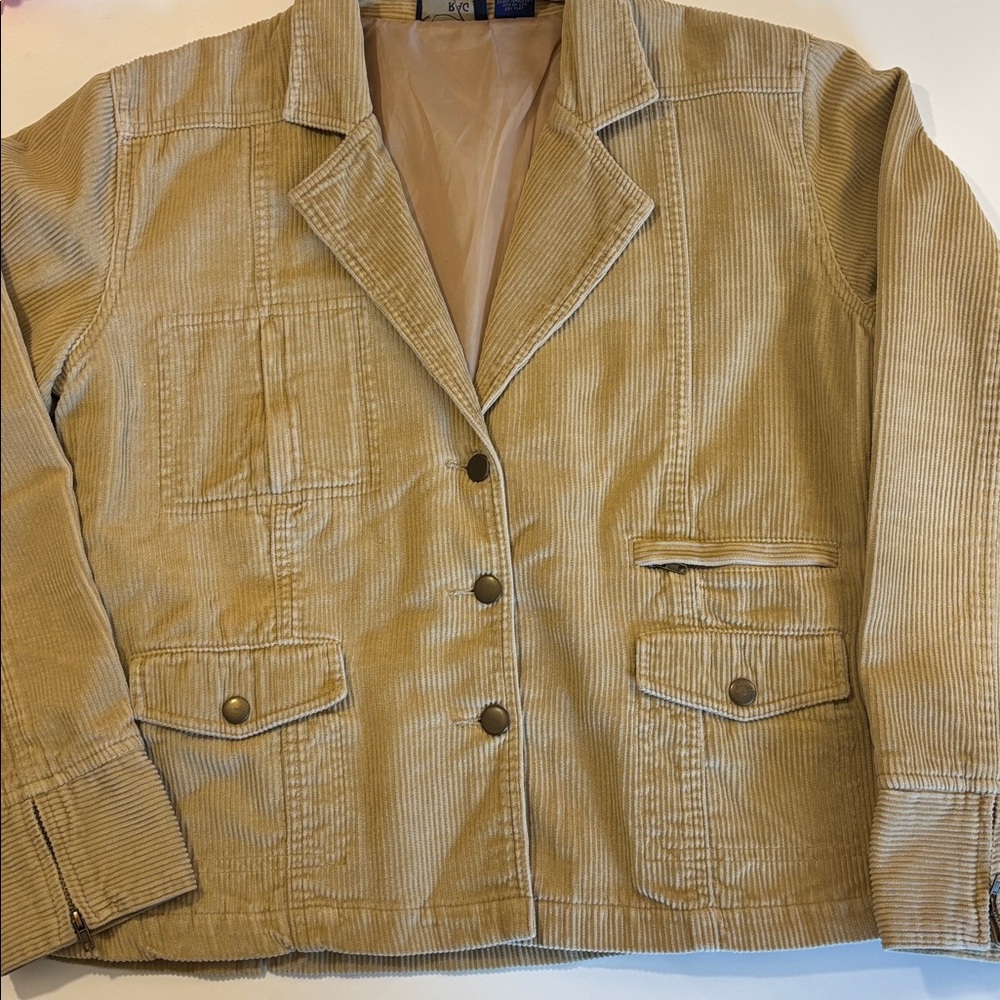 Women’s Rag Corduroy Jacket sz M